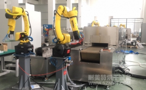 NMT-ZN-631疫苗玻璃瓶特殊涂層工藝,預(yù)熱+固化自動化對接隧道爐烘烤線(蘇州?？松?